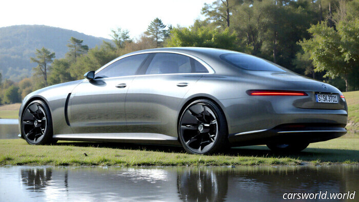 Lo styling Vision di Mercedes sta benissimo sulla prossima Classe S | Carscoops